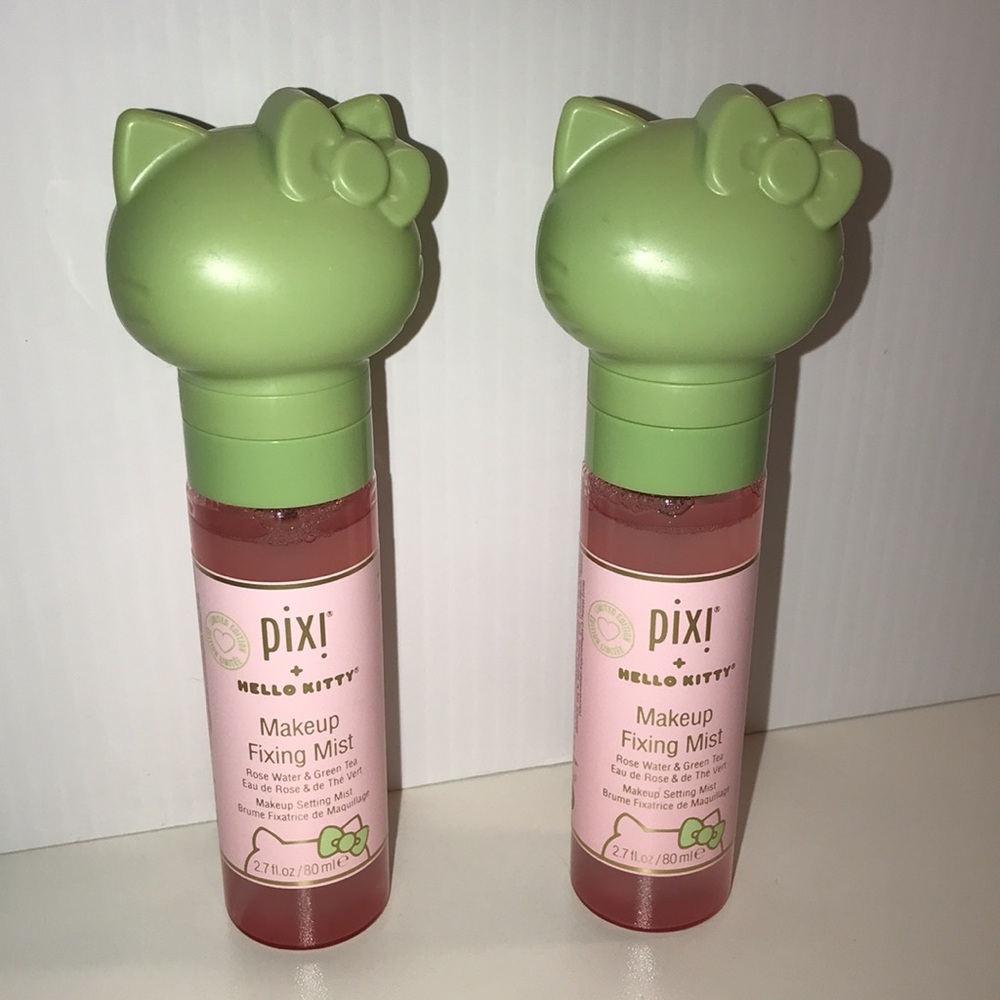 Pixi (2) Hello Kitty Makeup Fixing Mist Setting Spray 2.7 fl oz NEW